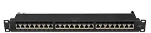 APKR Cat 6 24 Ports Patch Panel Loaded
