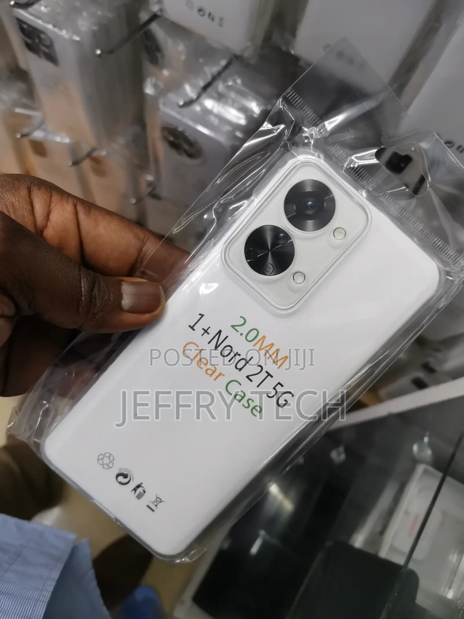 Oneplus Nord 2T 5G Transparent Case