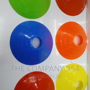 Flat Cones Accessible in Blue, Orange,Red, Green -
