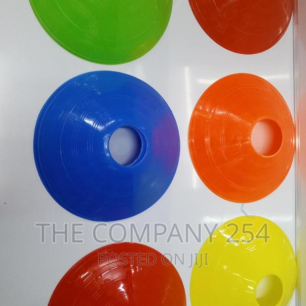 Flat Cones Accessible in Blue, Orange,Red, Green - - main view