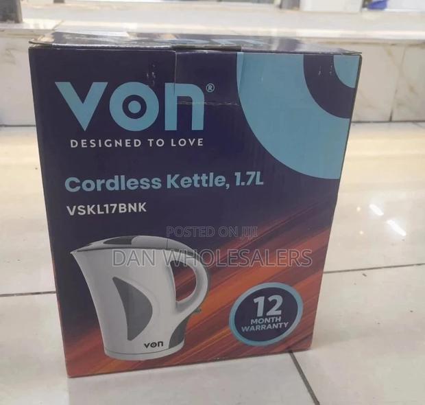 Electric Von 1.7L Cordless Kettle VSK