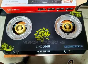 Ipcone Glass 2 Burner Table Top Cooker