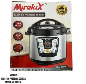 Miralux Electric Pressure Cooker Model ML 8003 6L - thumbnail 2