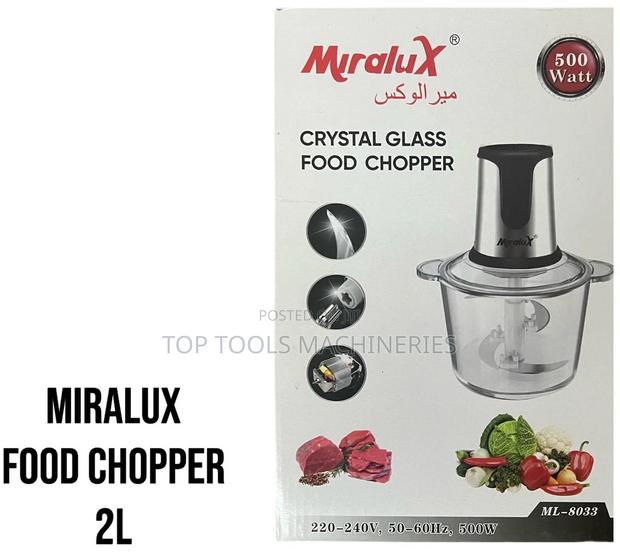 Miralux Stainless Steel Food Chopper 3L