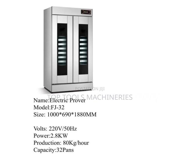 Electric Prover 80kg/Hour 32 Pans - main view