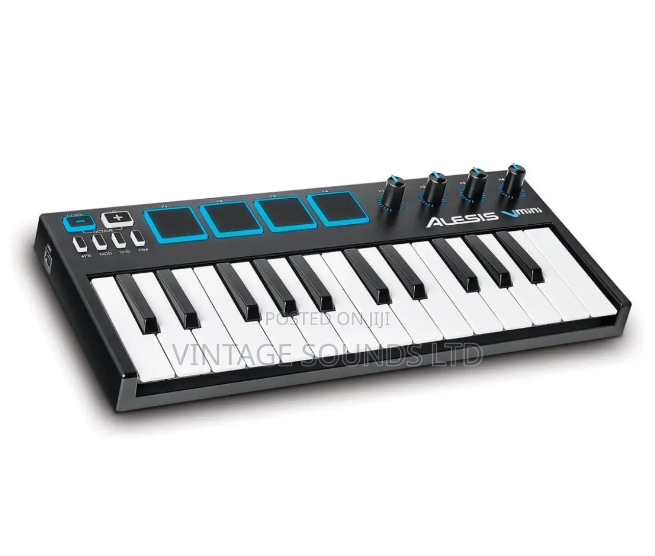 Alesis v Mini Portable 25 Key USB MIDI Keyboard Controller