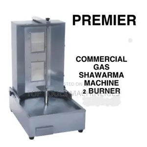 Premier Commercial Gas Shawarma Machine 2 Burner