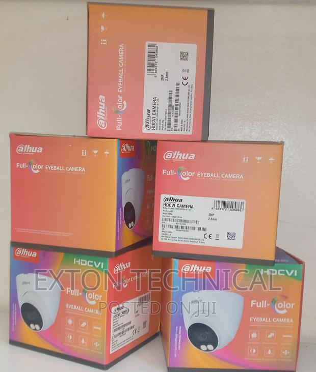 Brand New Dahua 2mp Full Color Hdvci Dome With Built in Mic - main view