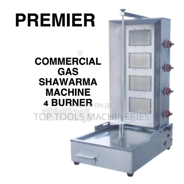 Premier Commercial Gas Shawarma Machine 4 Burner. - main view