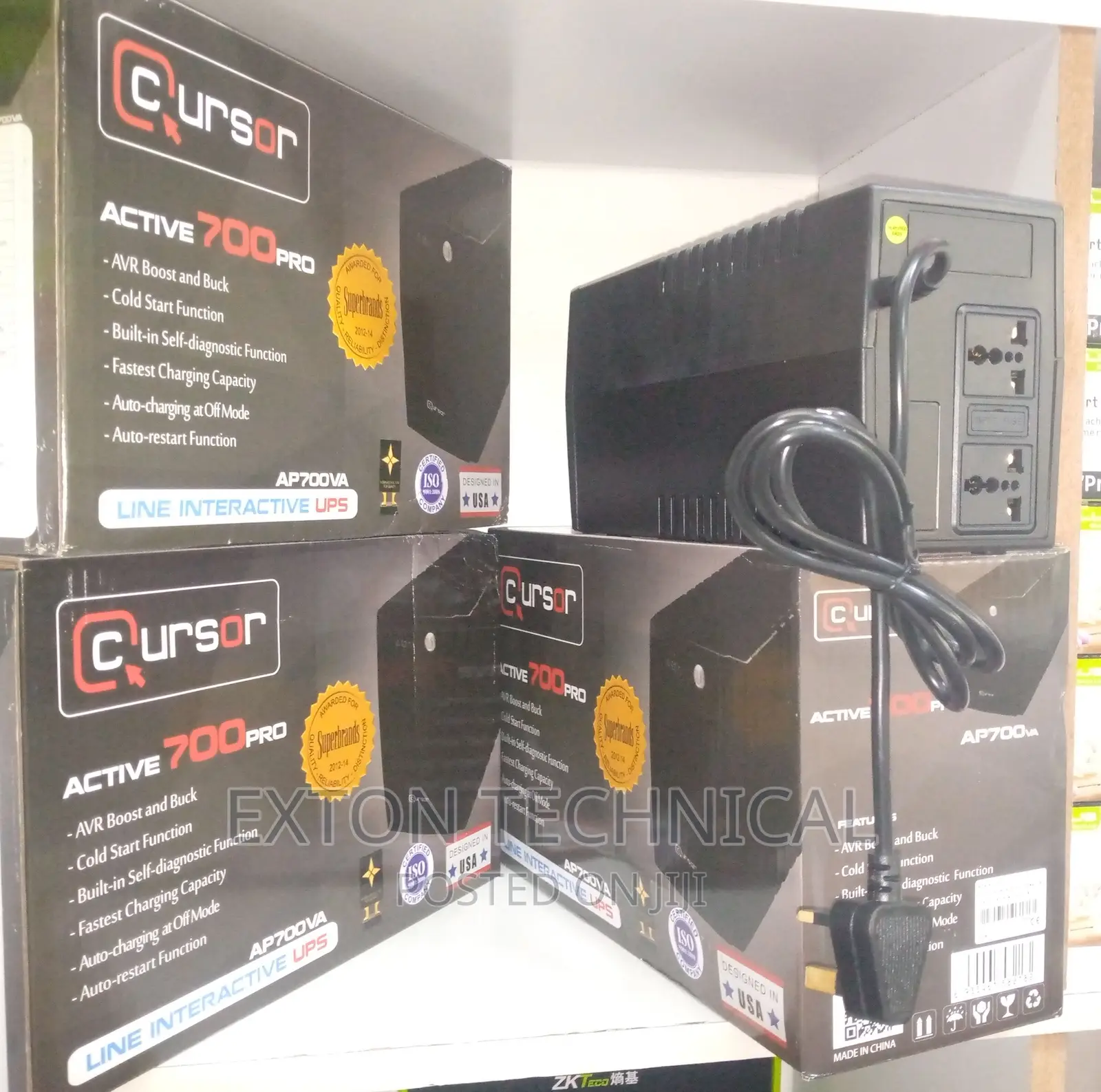 Cursor- 700VA Active Pro Backup Ups