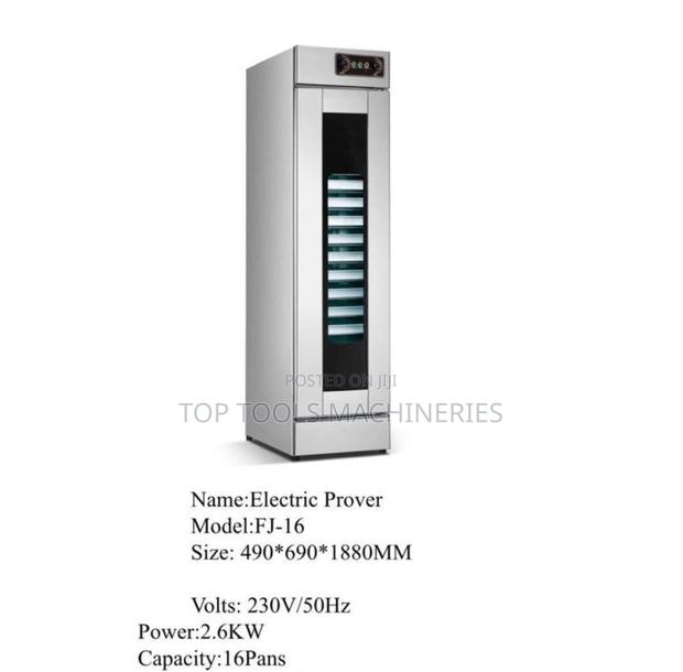Electric Prover 2.6kw 16 Pans 40kg /Hour