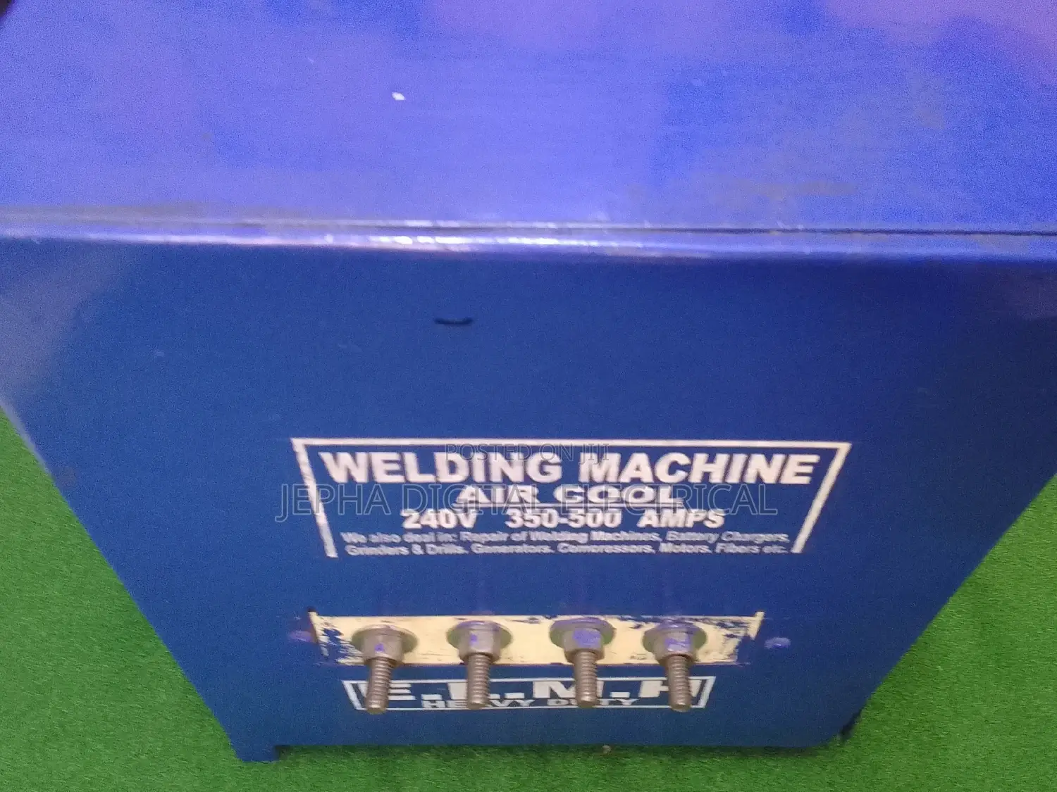 Welding Machine Air Cool 350-500 Amps