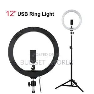 Amazing 12 Inch Led Ring Light With 2.1m Tripod Stand