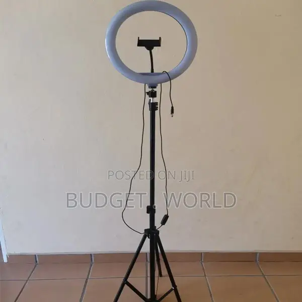 12" Ring Light/Ring Fill Light Bland New Tripod Stand^