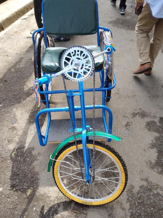 Commode Wheelchair/ Tricycle Wheelchair With Commode - thumbnail 2