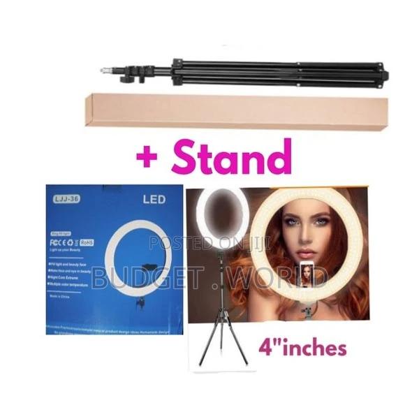 14-Inch Dimmable LED Ring Light Makeup Video Ring Lamp Photo - main view