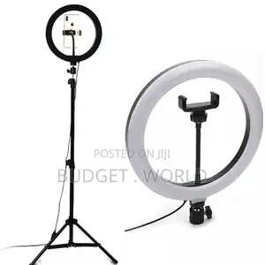 LED Ring Light 14-Inch Dimmable Makeup Video Ring Lamp