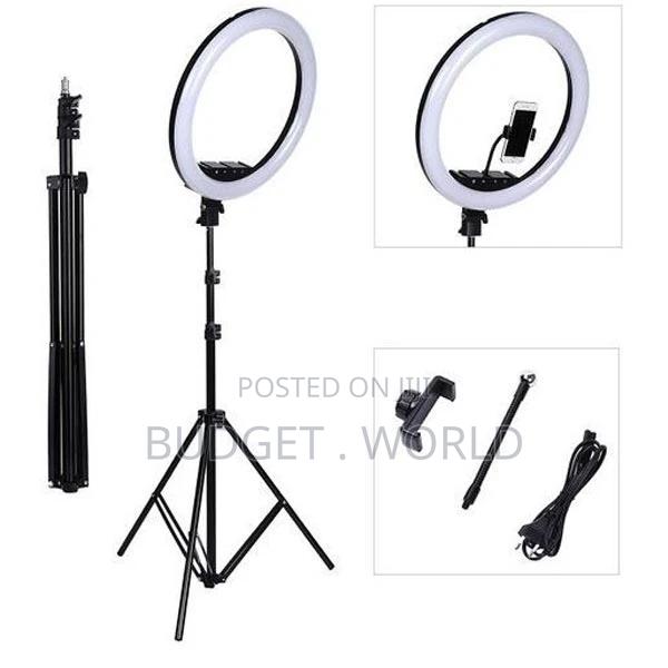 #14 Inch LED Ring Light Brand New With Tripod Stand 2.1m - main view