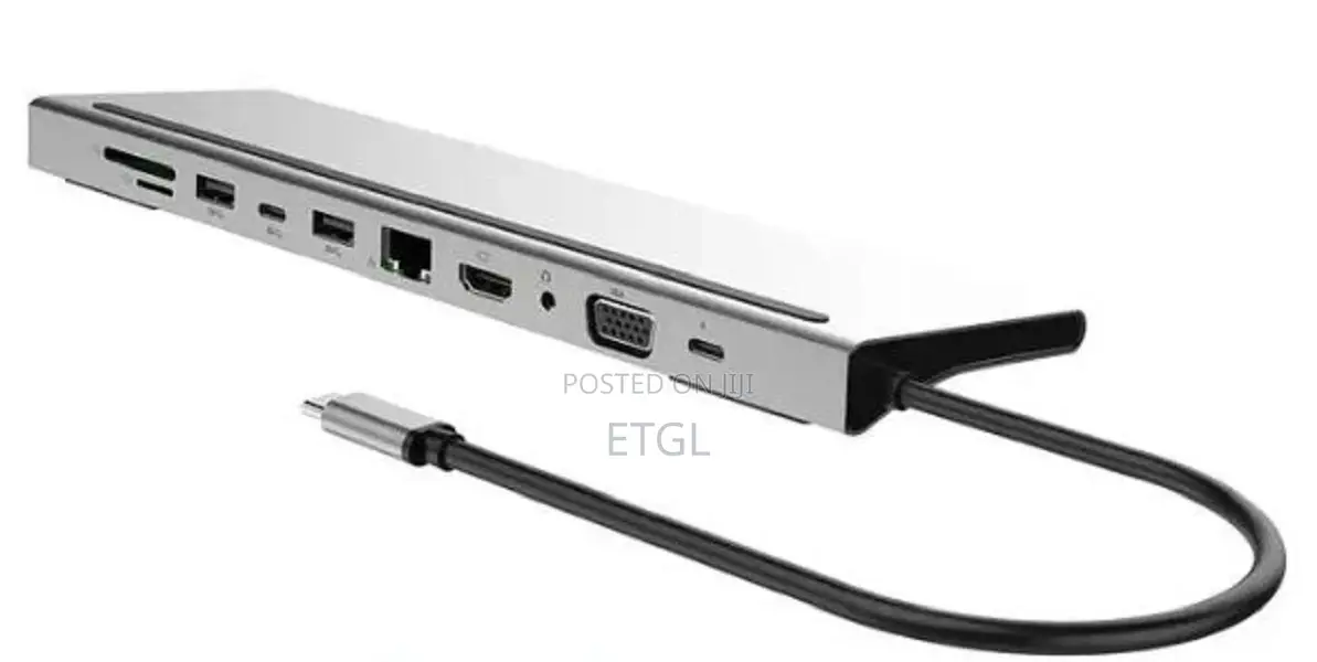 Generic TYPE C To HDMI 11 In 1 ADAPTER Docking Station