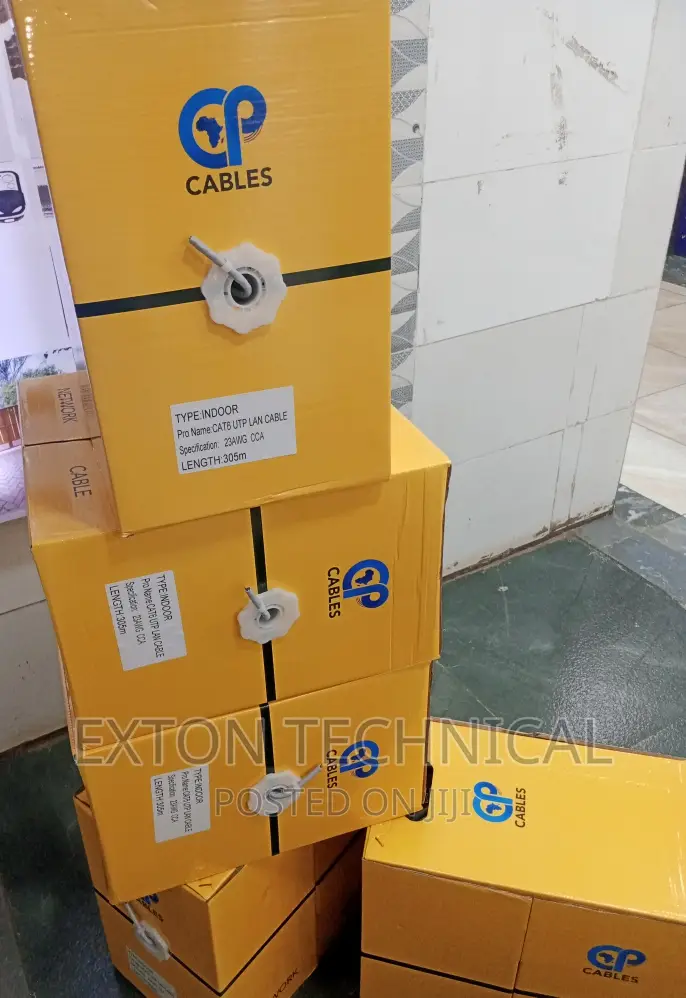 Cat6 UTP 305m Lan Cable Indoor in Nairobi Central Security