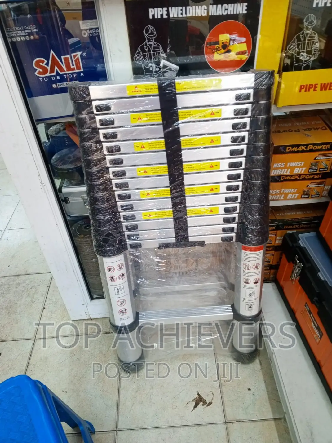 5M Telescopic Ladder,Foldable Ladder,Aluminium Ladder