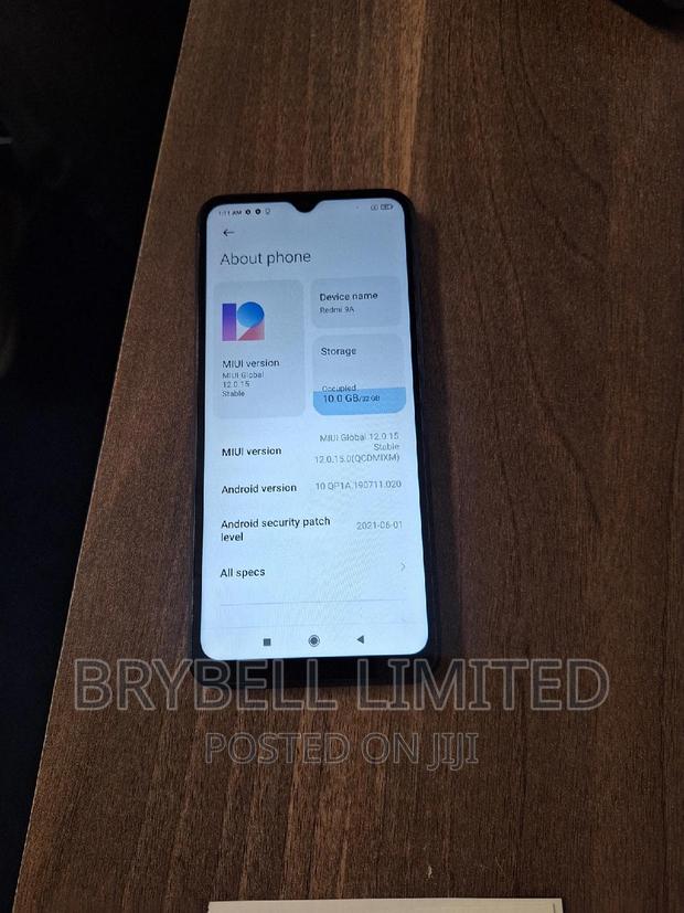 Xiaomi Redmi 9A 32 GB Black - main view