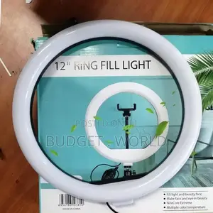 Unique -Ring Light 12 Inches With 2.1 Tripod. 3 Modes Light