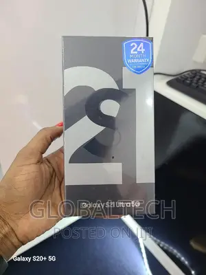 New Samsung Galaxy S21 Ultra 5G 128 GB Black