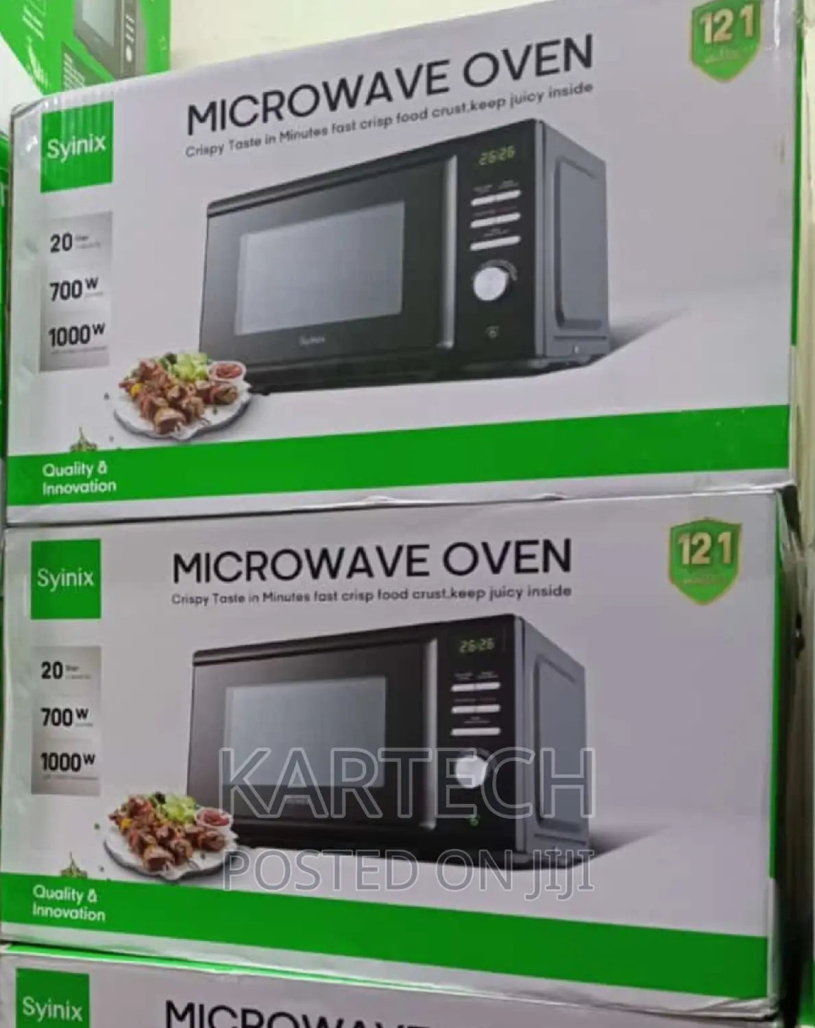 Syinix 20ltrs Microwave Oven