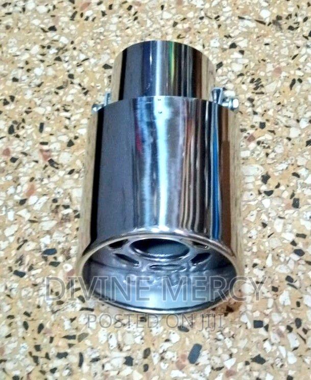 Muffler Tail Cover Chrome