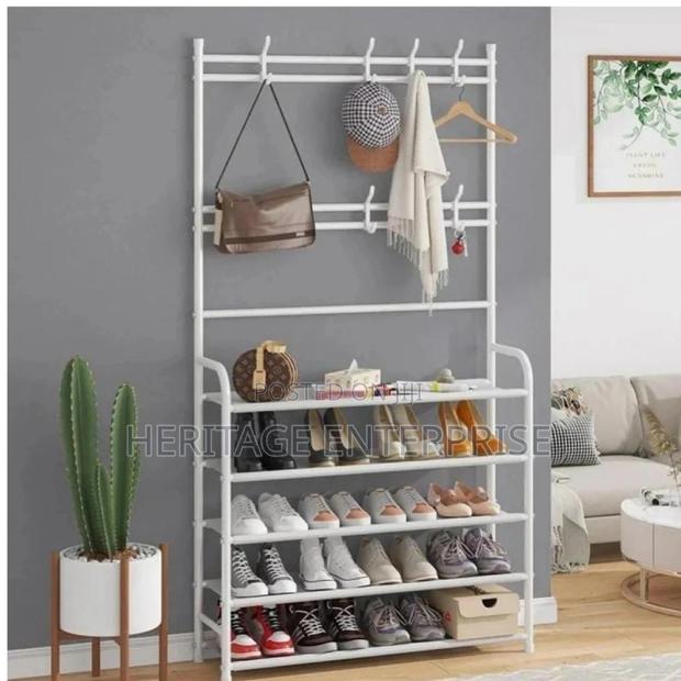 Shoe Rack , Shoe Rack With Hanger