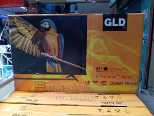 GLD 32" INCHES TV Smart,FRAMELESS, Android,Youtube