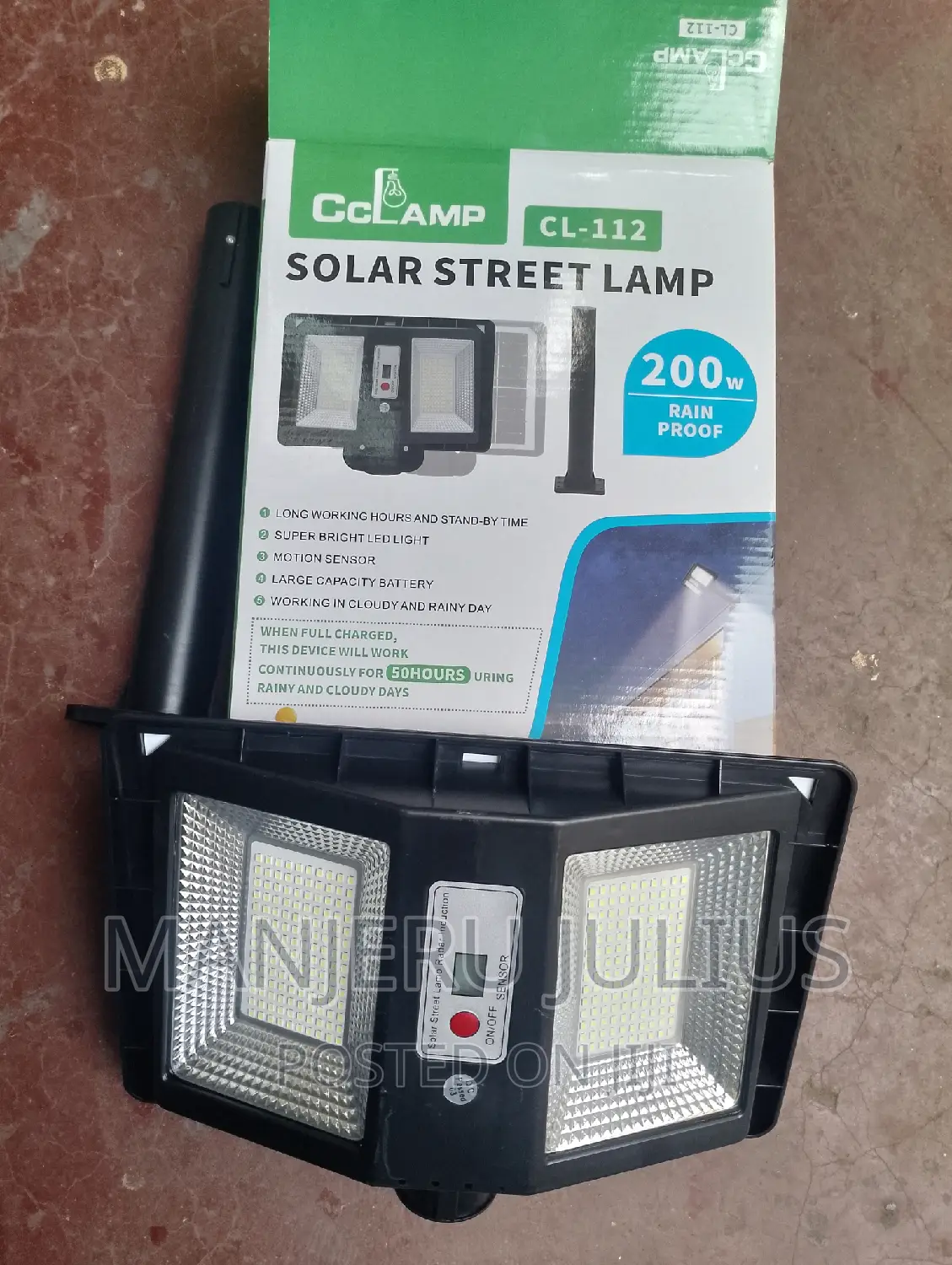 200watts Solar Min-Streetlight