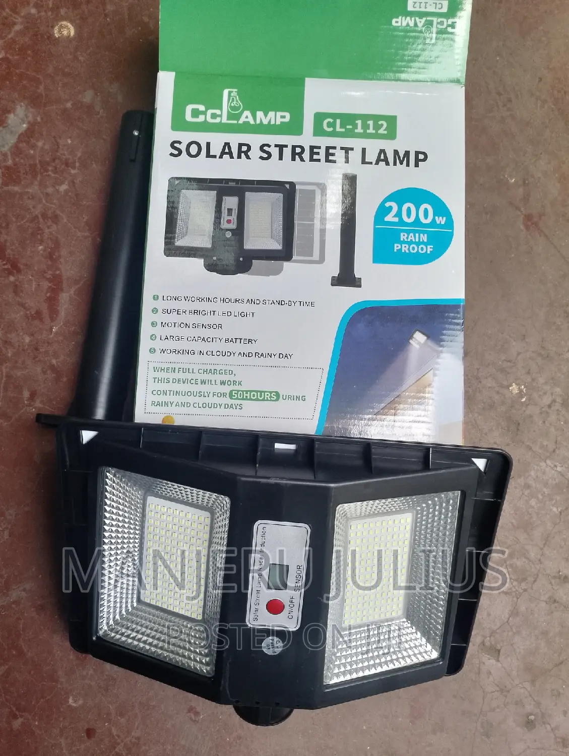 200watts Solar Min-Streetlight