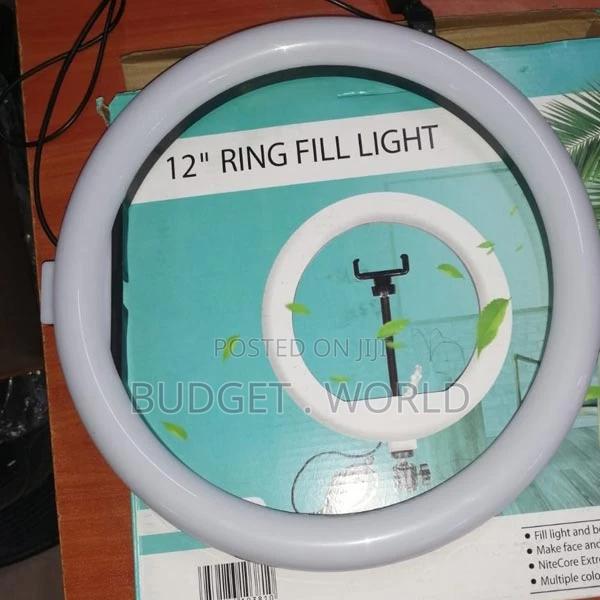 --12 Inch Led Ring Light With 2.1m Tripod Stand and Adapter