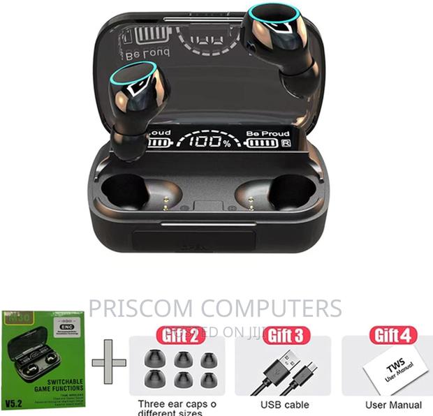 M30 Wireless Bluetooth 5.4 Earbud in Ear Light,Touch Control - thumbnail 3