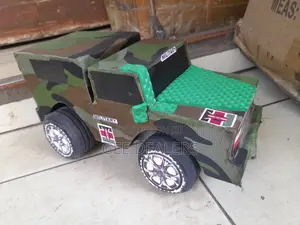 Wooden Military Toy Cars