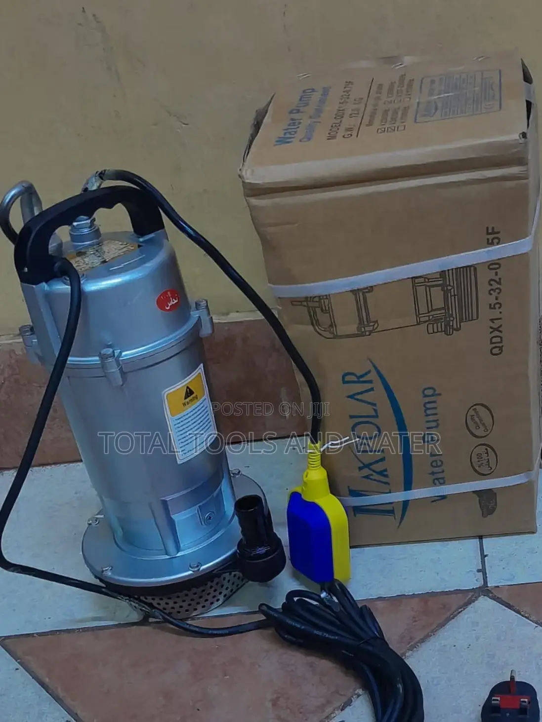 Full Copper Aquamax Submersible Water Pump 1hp 35m Head