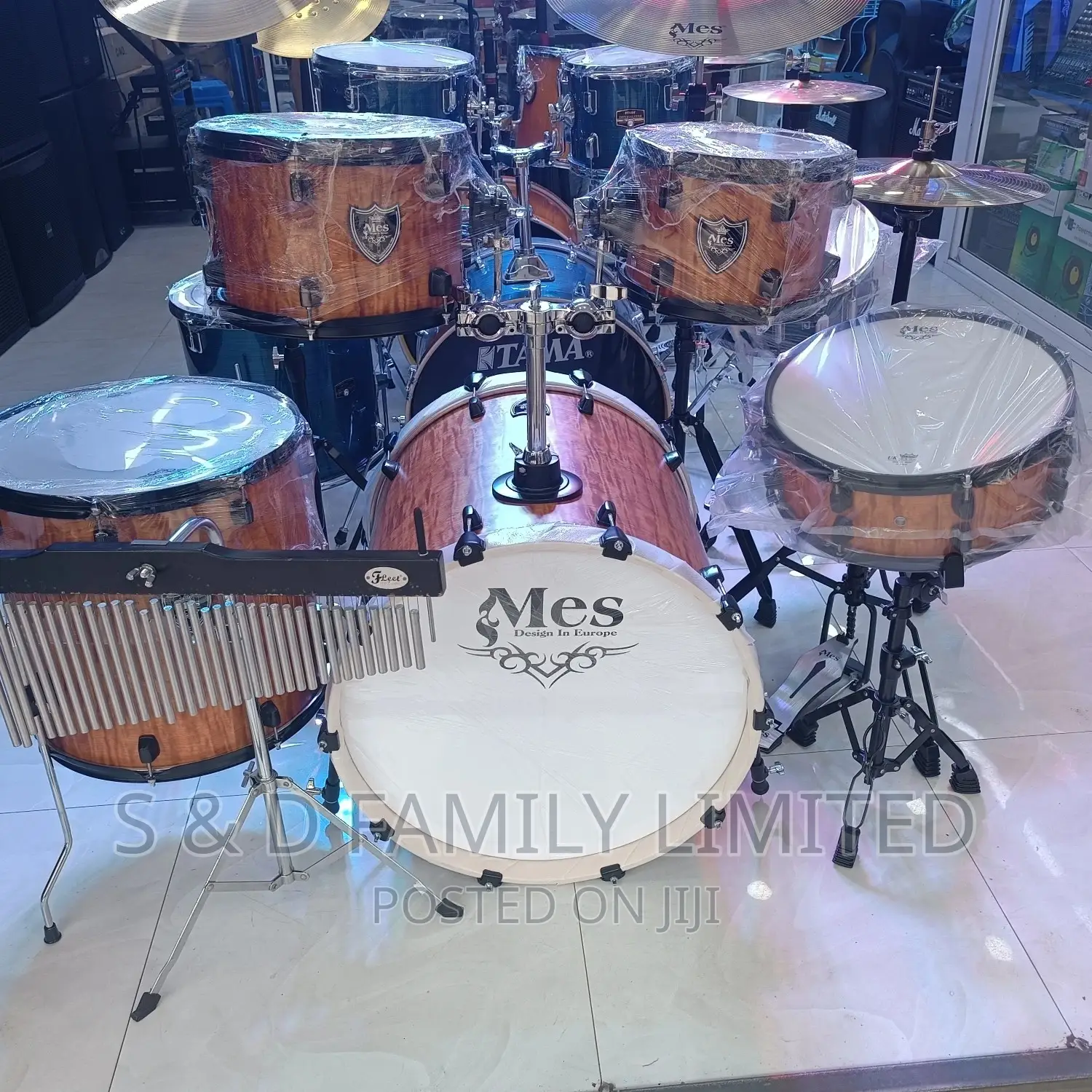 Mes 7 Piece Drumset