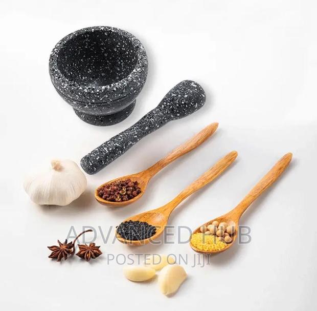 *High Quality Granite Profile Mortar and Pestle - thumbnail 3