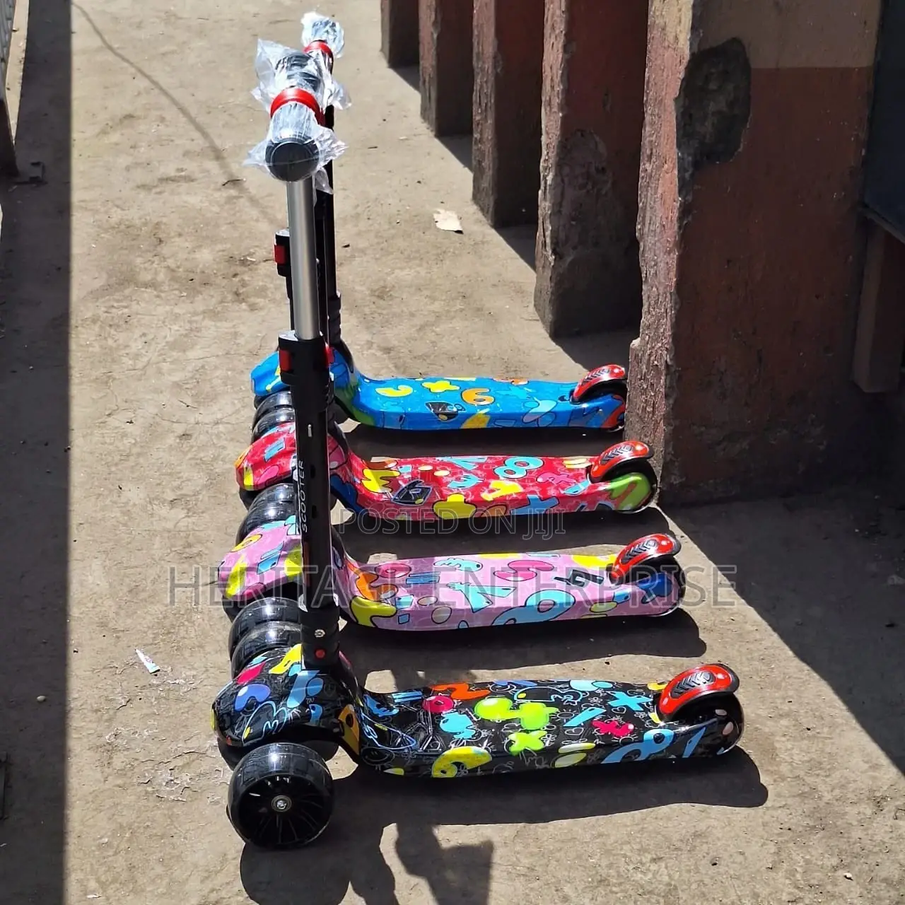 Scooter With Music and Led Lights
