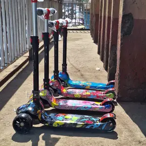 Scooter,Kids Scooter Music and Led Lights Genuine