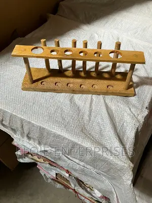 Test Tube Rack 6 Hole Wooden