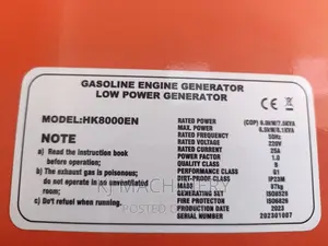 Gasoline Engine Low Power Generator 6.5hp