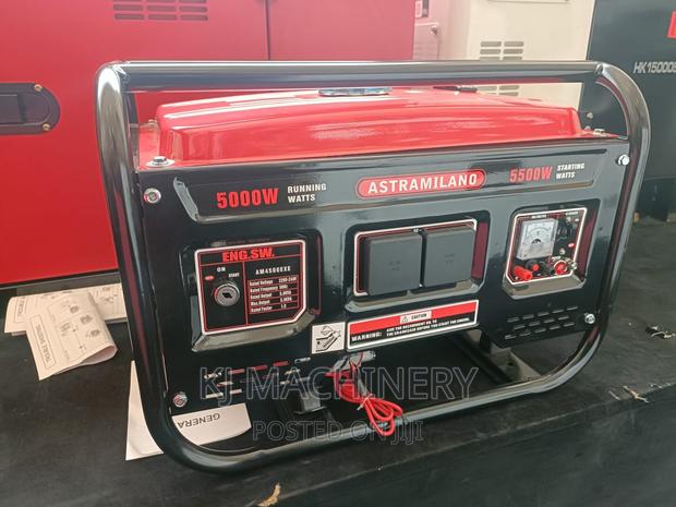 Astramilano 6.5kva Petrol Heavy Duty Generator - thumbnail 4