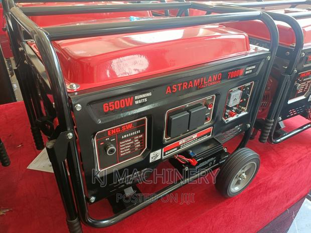 Astramilano 6.5kva Petrol Heavy Duty Generator - thumbnail 5