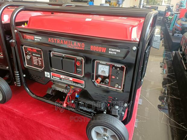 Astramilano 6.5kva Petrol Heavy Duty Generator - thumbnail 6