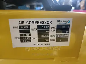 Milano Heavy Duty Petrol 5.5hp Air Compressor C