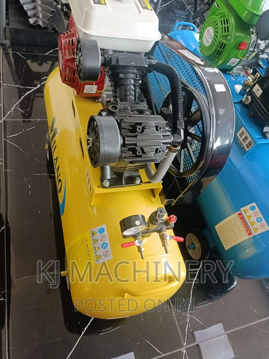 Milano Heavy Duty Petrol 5.5hp Air Compressor C