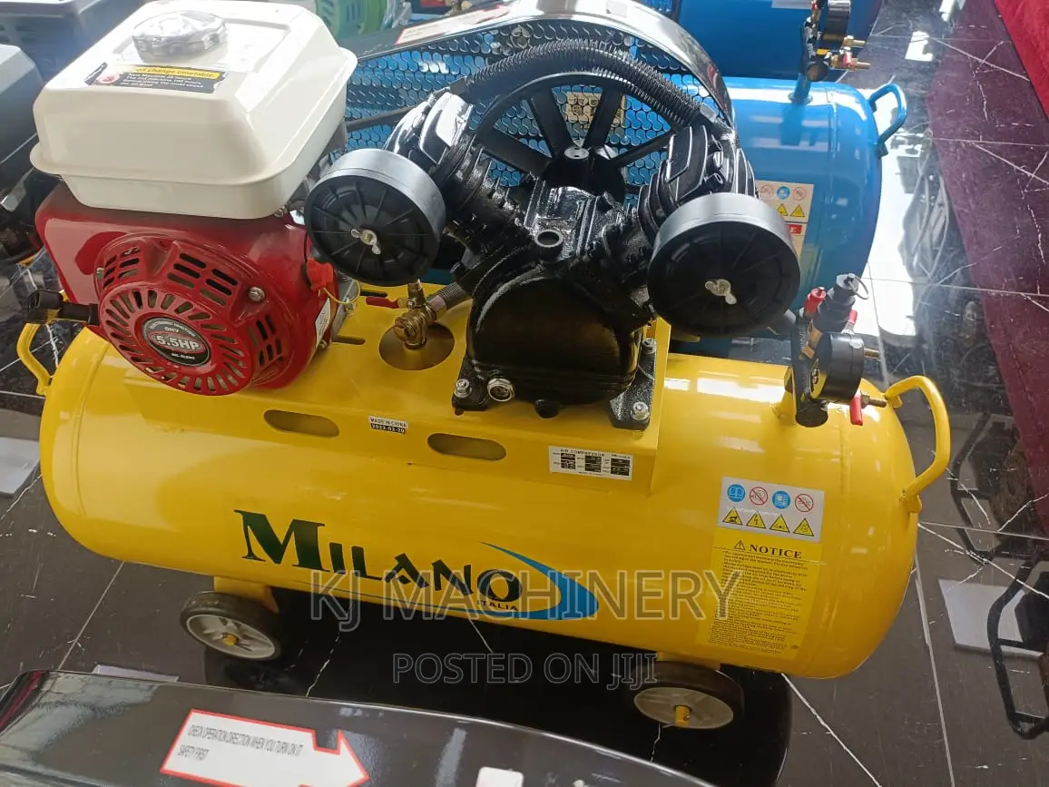 Milano Heavy Duty Petrol 5.5hp Air Compressor C